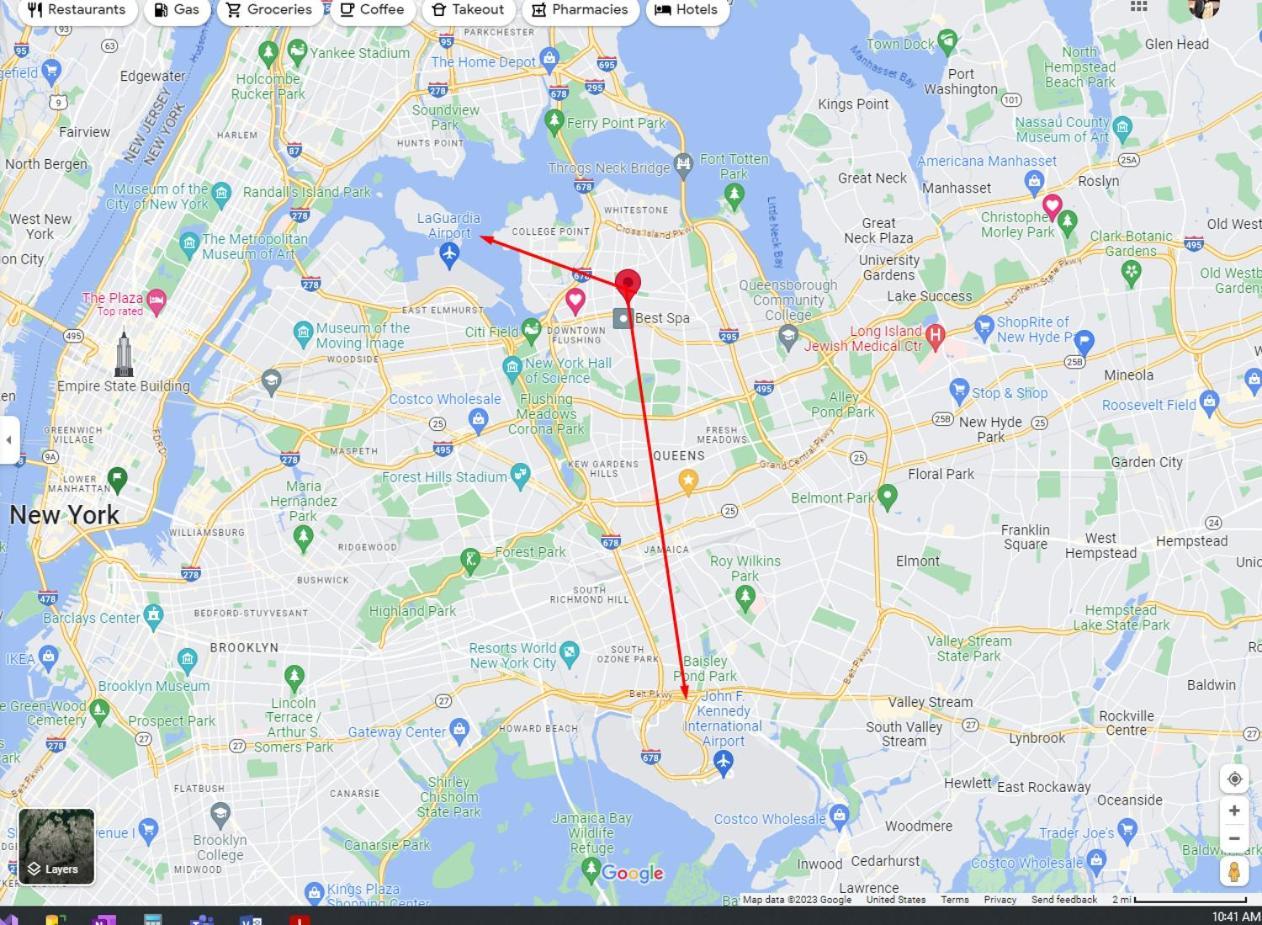 Separate Big Room Near Jfk And Laguardia Airport 纽约 外观 照片